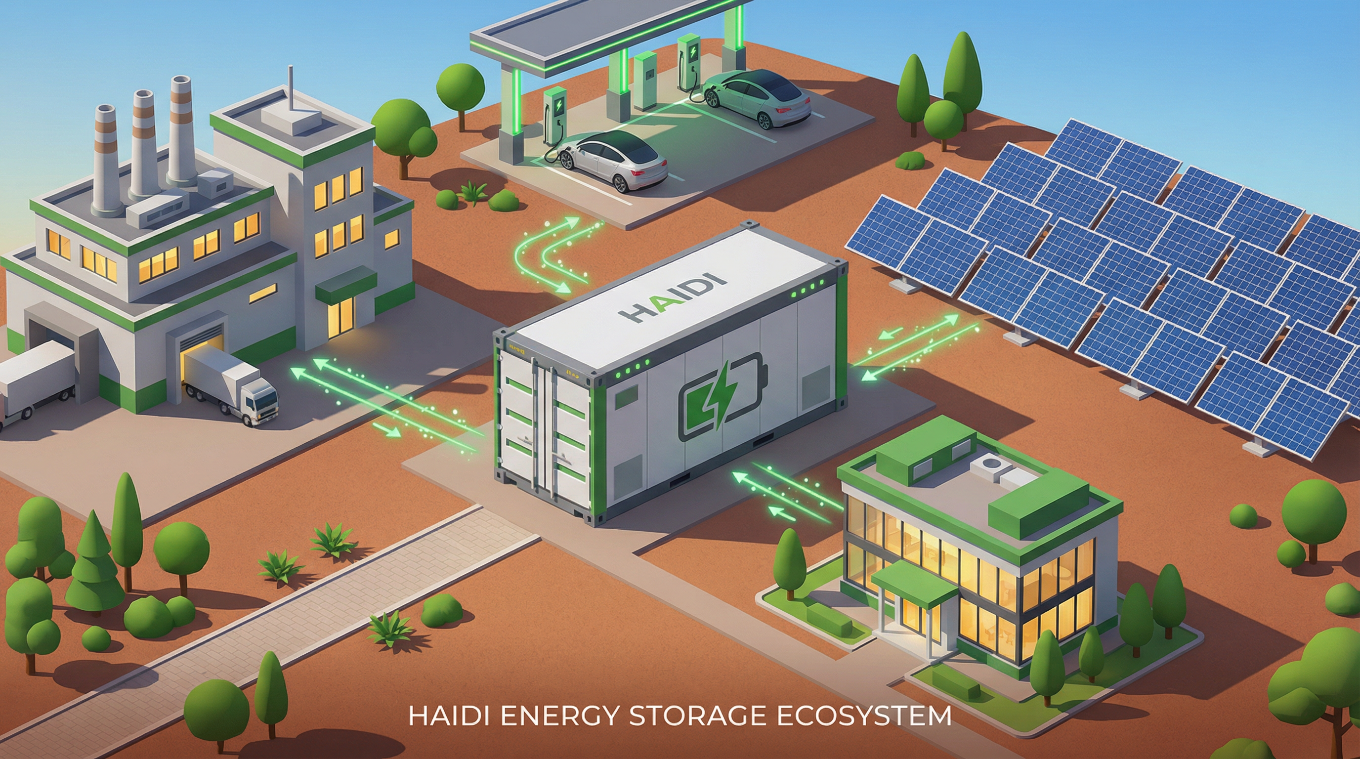 Écosystème énergétique HAIDI complet